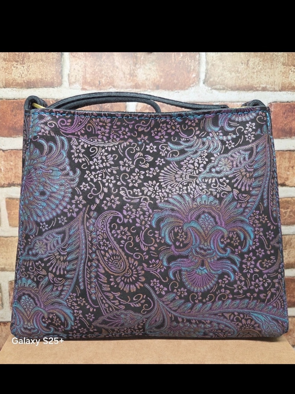 Portland Leather Masquerade Triangle Shoulder Bag
